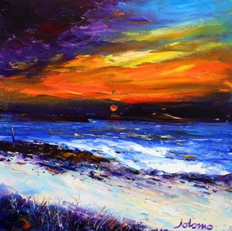 Atlantic Storm off Iona 16x16 Atlantic Storm off Iona 16x16